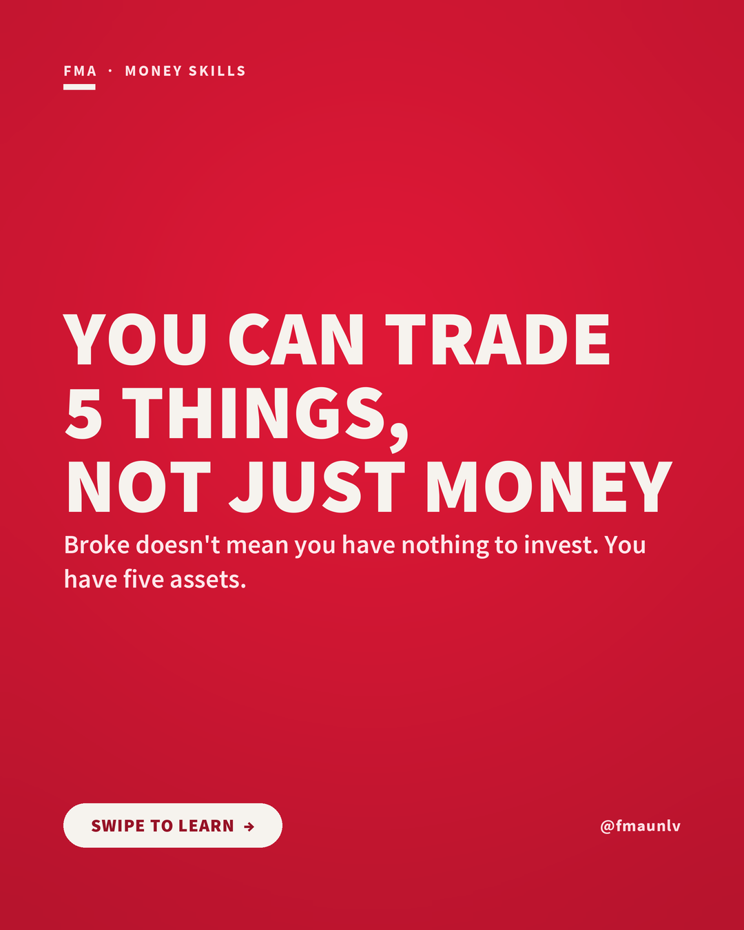 Your 5 Tradable Assets