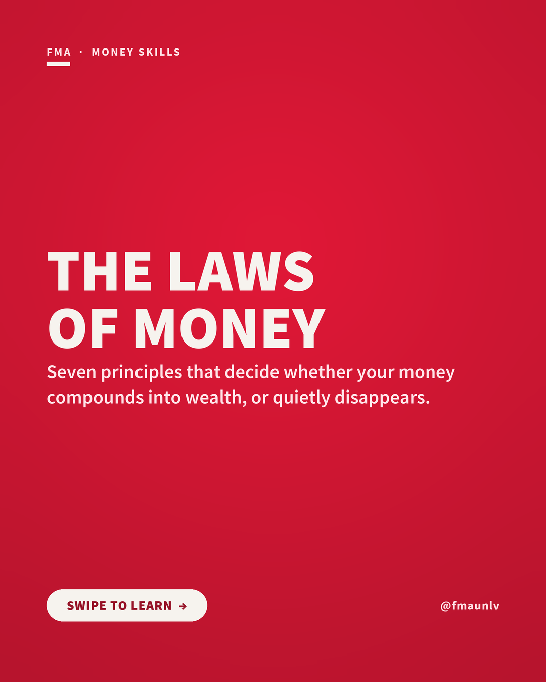 The Laws of Money
