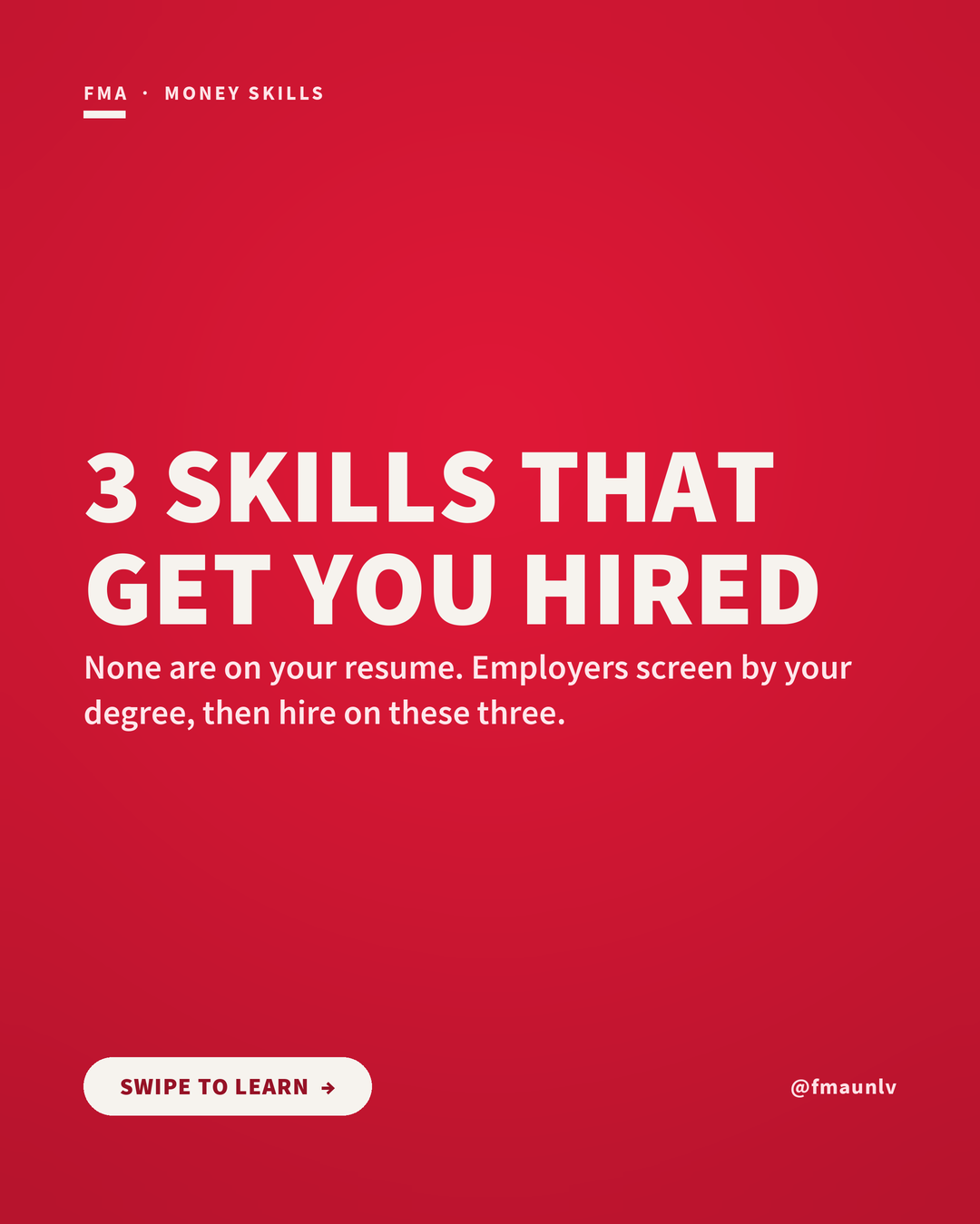 The Internship Edge: 3 C's